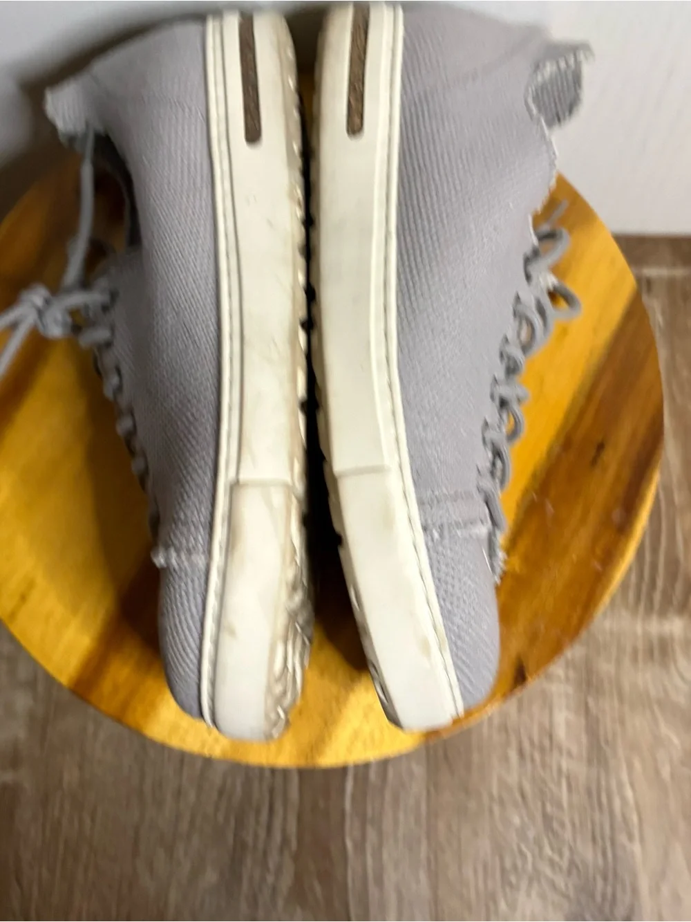 Birkenstock Women’s Canvas Lace-Up Sneakers Round Toe EU 41 US 10 Athleisure - Picture 4 of 9